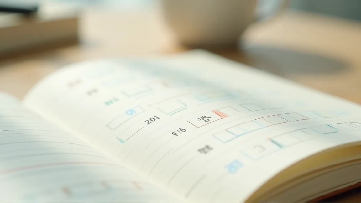 確認期限與條件的筆記
