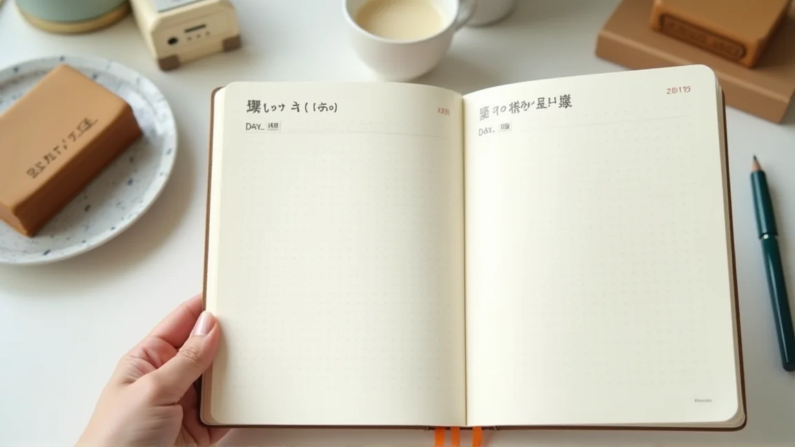 月誌與日誌用簡單符號記錄任務